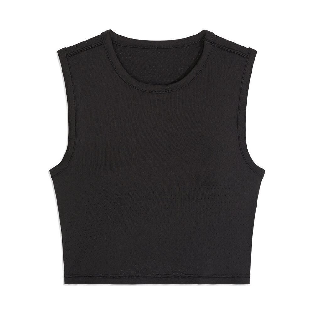 We Wore What Women's Black Muscle Tank With Padding